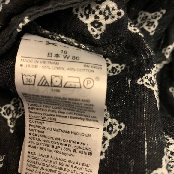 Linen Gap Shorts Size 18 - Picture 4 of 4